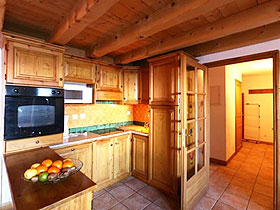 Le Chalet des Neiges Kueche Hermine