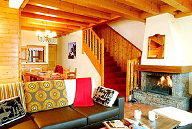 Montagnettes Residenz Le Vallon - Wohnzimmer