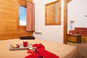 Le Hameau des Airelles: Zimmerbeispiel