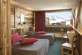 Hotel Les Trois Vall�es: Zimmerbeispiel