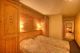 Les Balcons de Belle Plagne - Schlafzimmer (Beispiel)