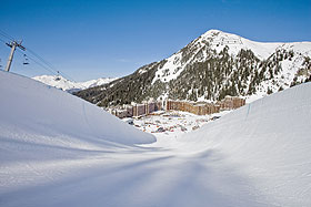 Skiurlaub La Plagne: Halfpipe