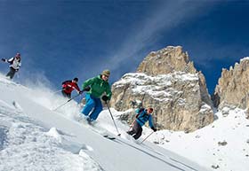 Skisafari Dolomiten