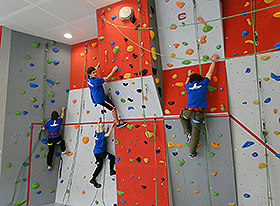 Indoor Kletterwand Sportclub Gaschurn