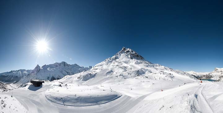 Skifahren in Galtr/Silvretta