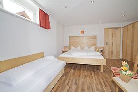 Beispiel Mehrbettzimmer Sportclub Ischgl