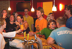 Nightlife im Sportclub Carlton